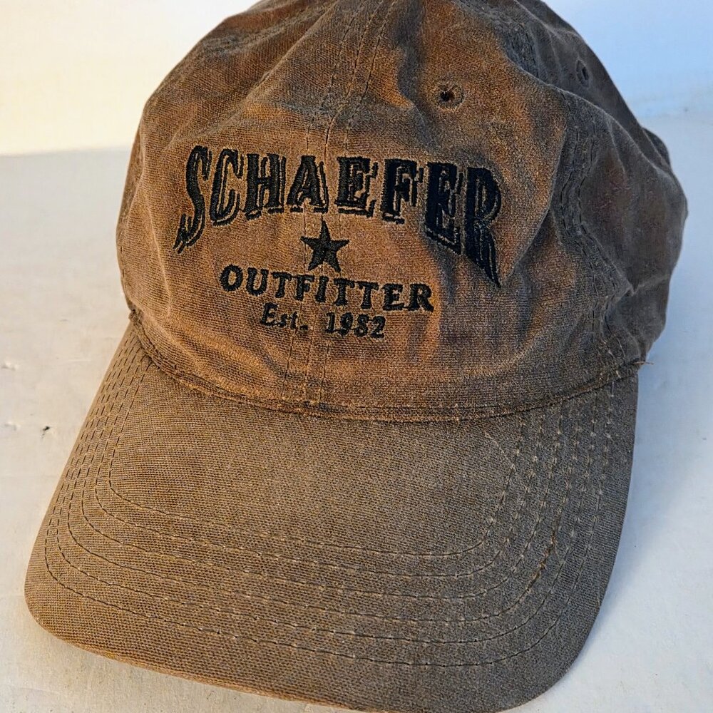 Embroidered and Snapback Schaefer Outfitter Baseball Cap by Richardson
